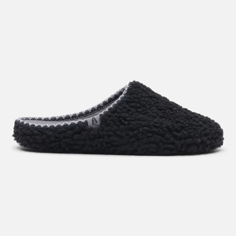 Hush Puppies GOOD TEDDY Mens Mules Black made by Hush Puppies