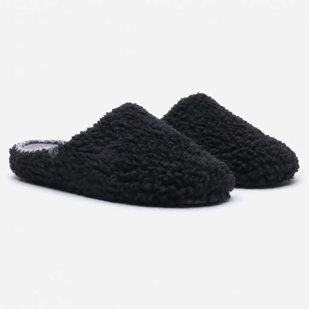 Hush Puppies GOOD TEDDY Mens Mules Black sold by House of Slippers product image thumbnail 2