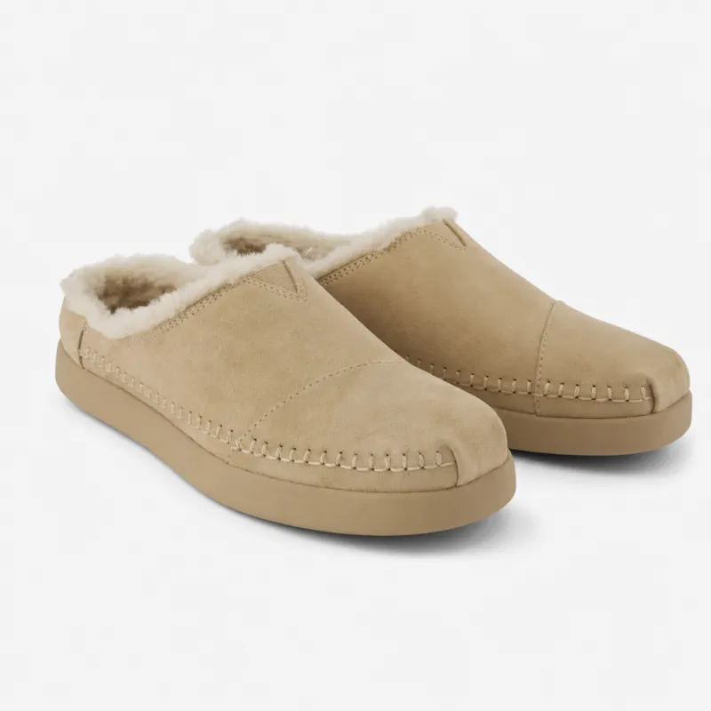 TOMS ALPARGATA EASE Womens Mules Taupe made by Toms