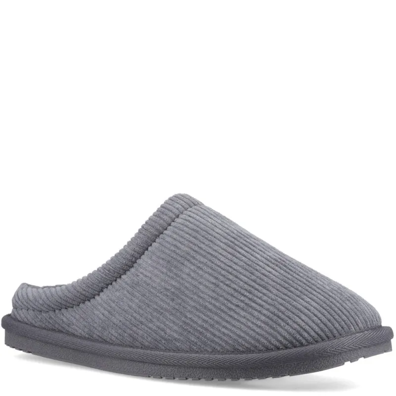 Hush Puppies Calvin Mens Mules Grey made by Hush Puppies
