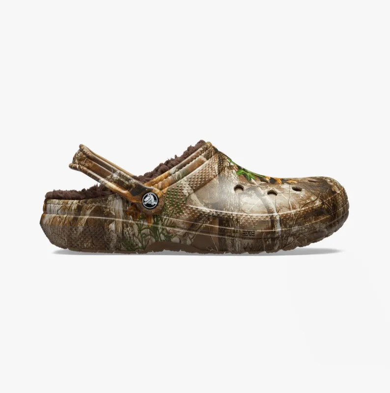 CLASSIC LINED REALTREE EDGE Unisex Adults Clogs Chocolate/Chocolate sold by House of Slippers