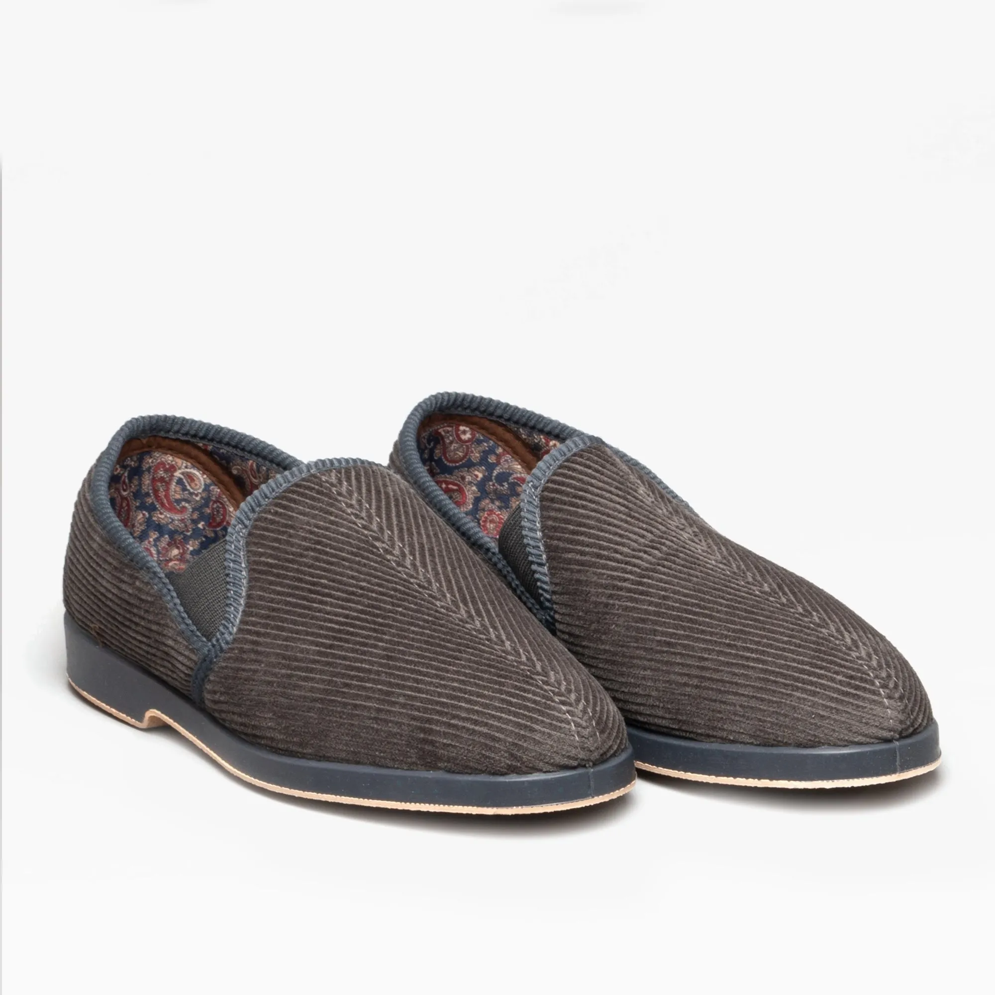 GBS EXETER Mens Slippers Grey sold by House of Slippers product image thumbnail 2