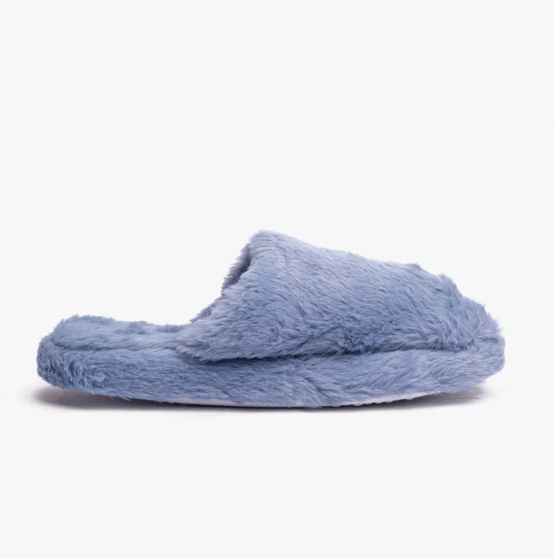Dr Keller JOLIE Womens Mule Slippers Blue sold by House of Slippers