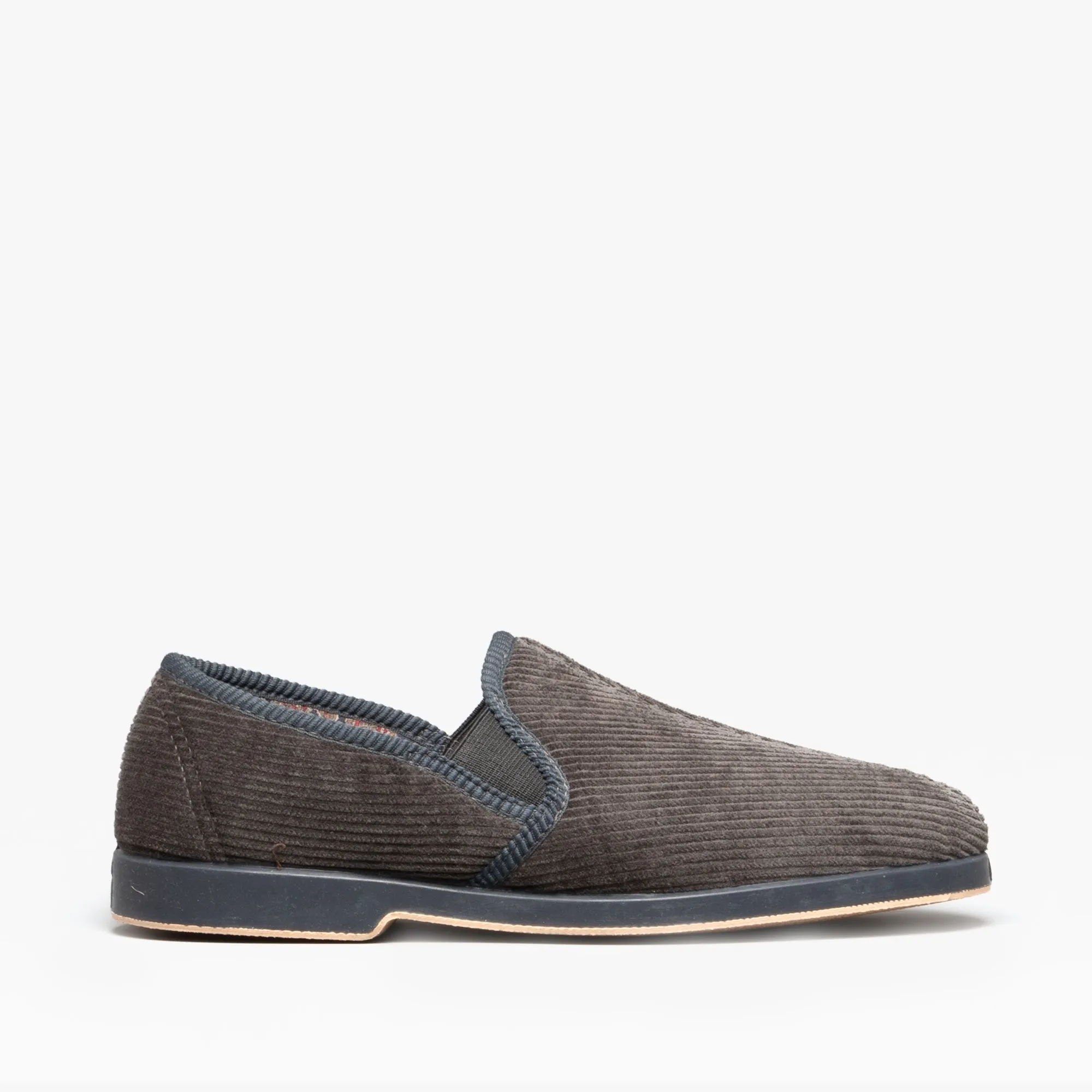 GBS EXETER Mens Slippers Grey sold by House of Slippers