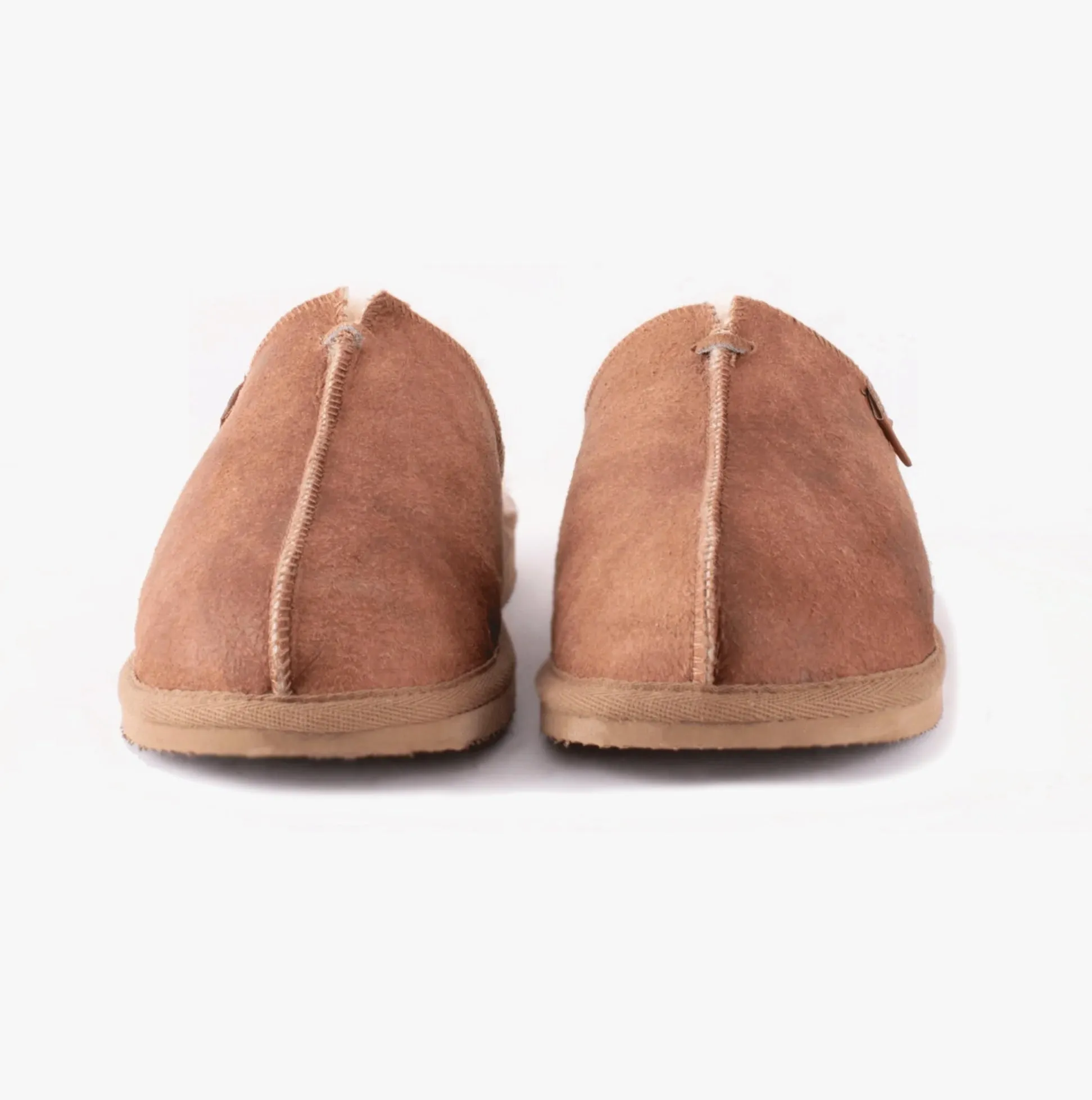 Shepherd HUGO Mens Sheepskin Mules Brown sold by House of Slippers product image thumbnail 3