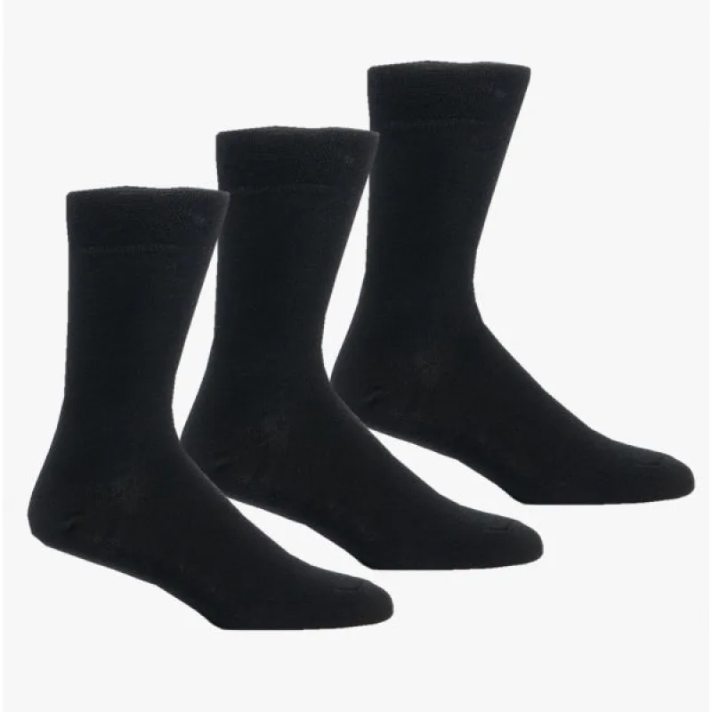 Shuperb Mens 3 Pack Of Diabetic Socks Black: One Size made by Shuperb