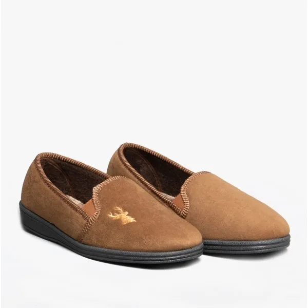 Mirak STAG Mens Slippers Tan sold by House of Slippers product image thumbnail 2