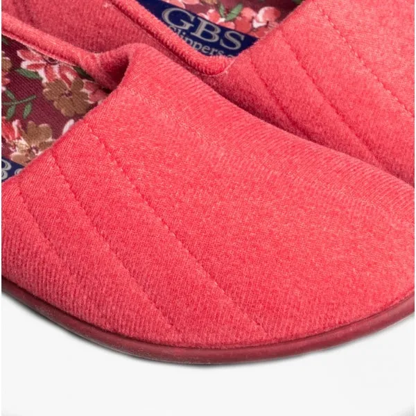 GBS AUDREY Slip On Womens Slippers Rose sold by House of Slippers product image thumbnail 5