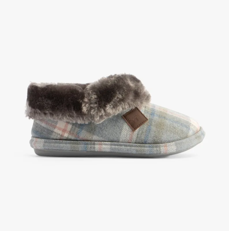 Jo & Joe GLENROYAL Womens Slippers Slate sold by House of Slippers