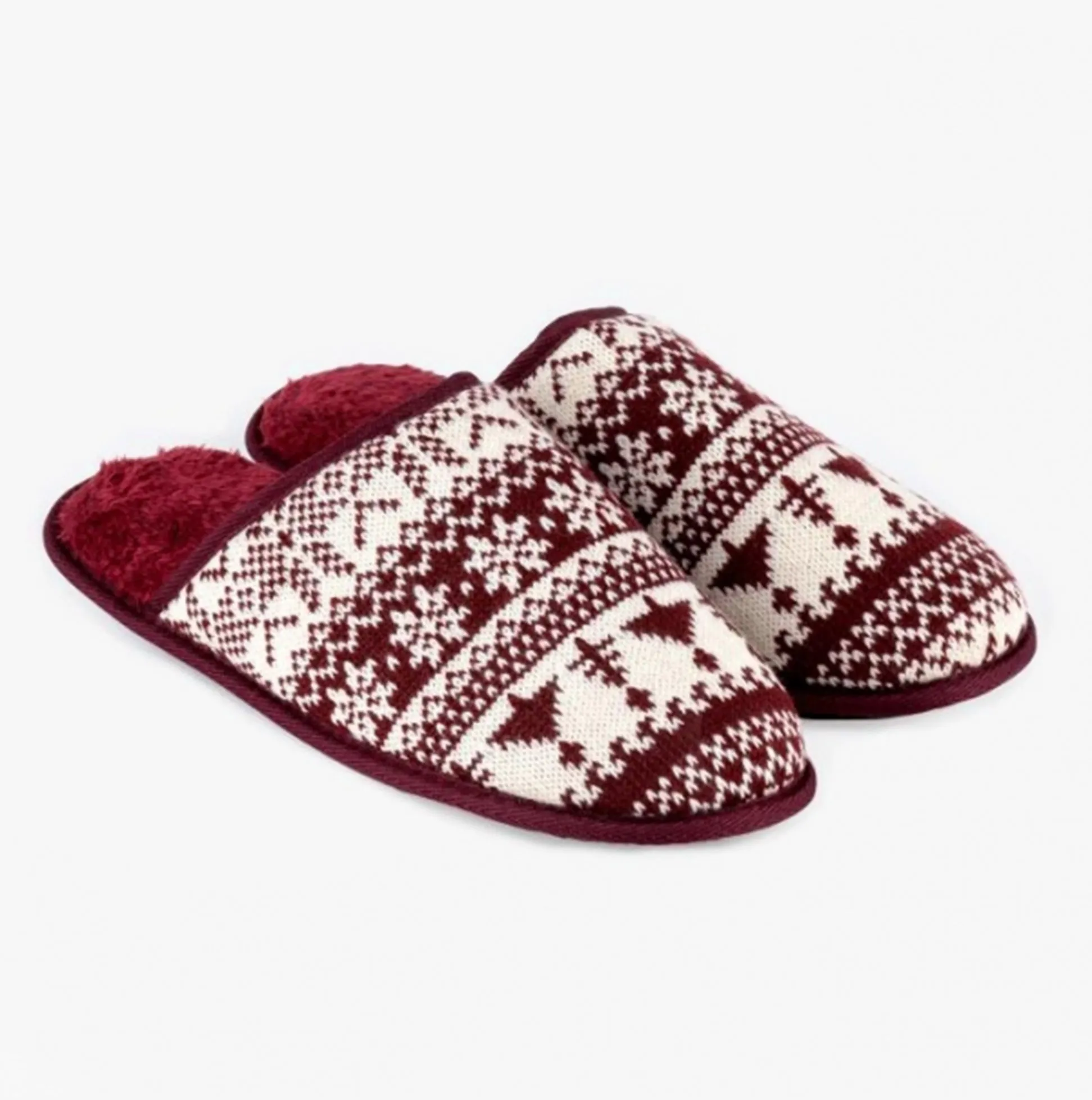 Totes Toasties FAIR ISLE Mens Mule Slippers Multi sold by House of Slippers product image thumbnail 2