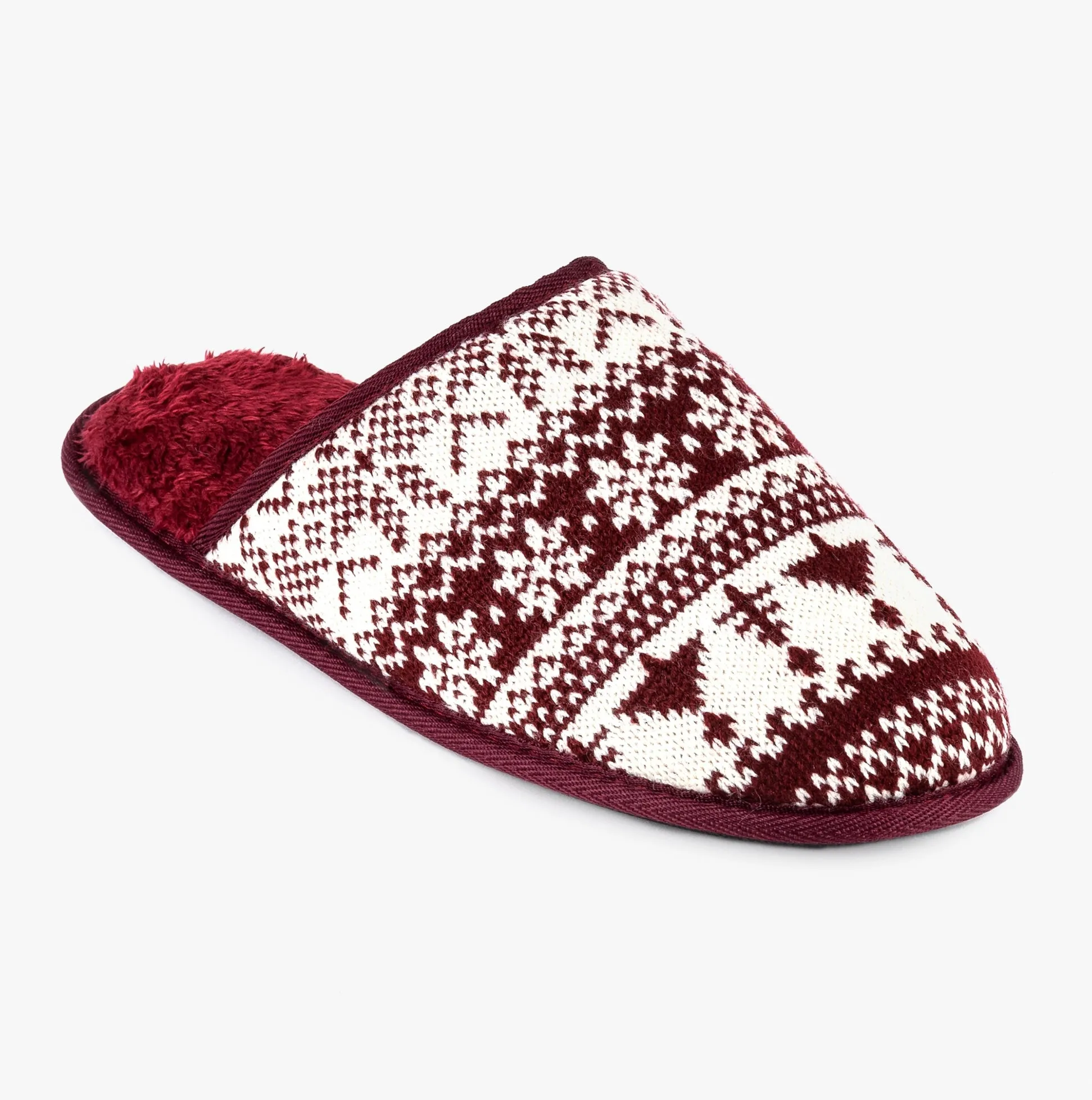 Totes Toasties FAIR ISLE Mens Mule Slippers Multi sold by House of Slippers product image thumbnail 5