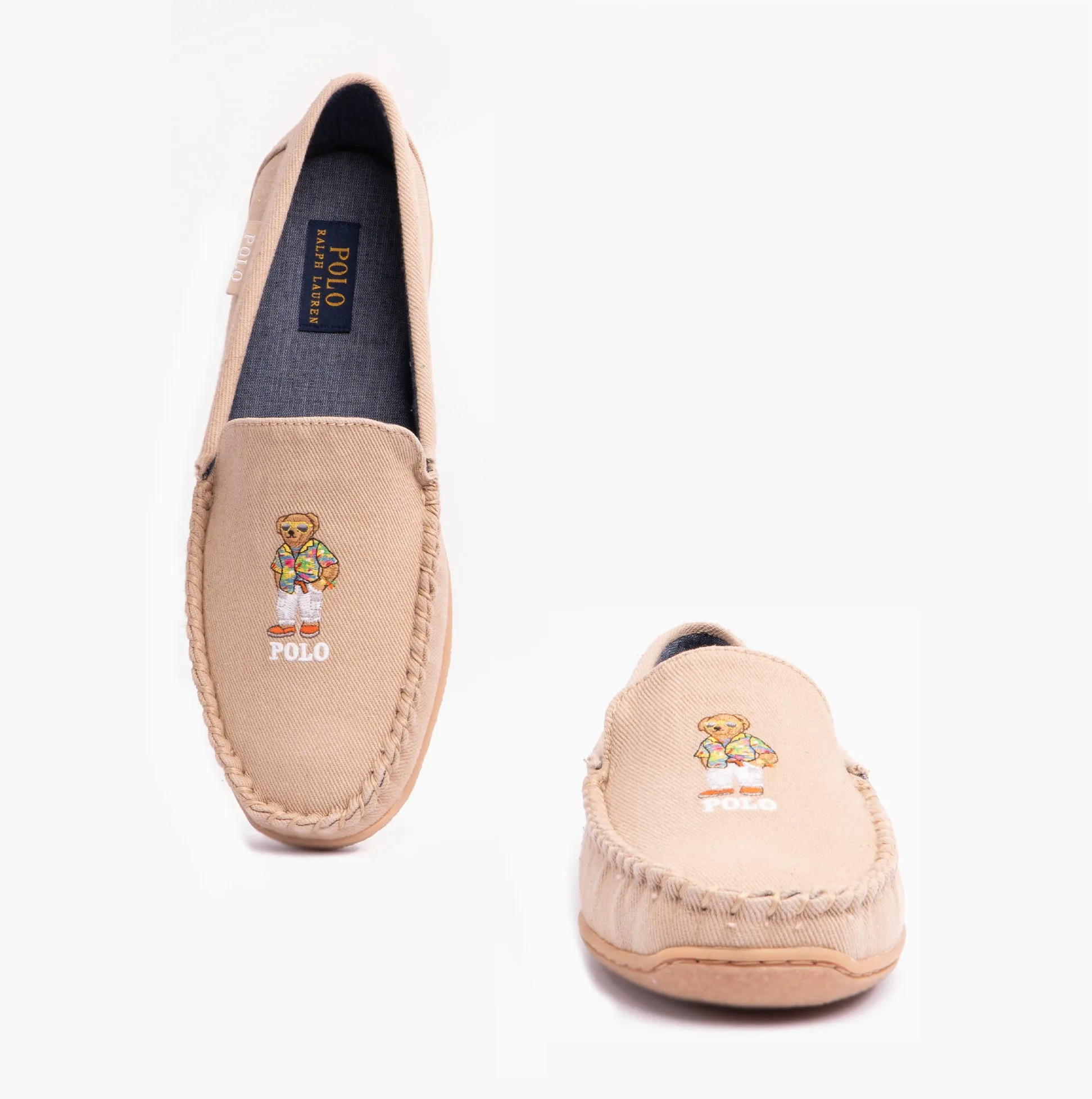 BRENAN BEAR Mens Loafer Khaki sold by House of Slippers product image thumbnail 4