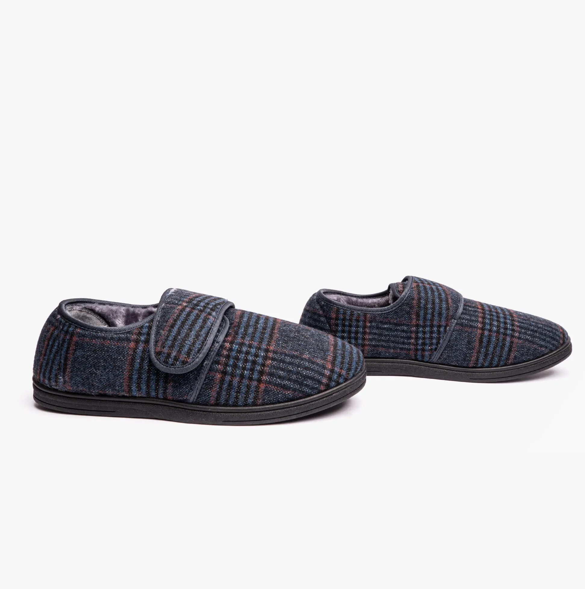 DAVID Mens Full Slippers Navy sold by House of Slippers product image thumbnail 2