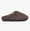 Bedroom Athletics GYLLENHAAL Mens Mule Slippers Washed Dark Chocolate sold by House of Slippers