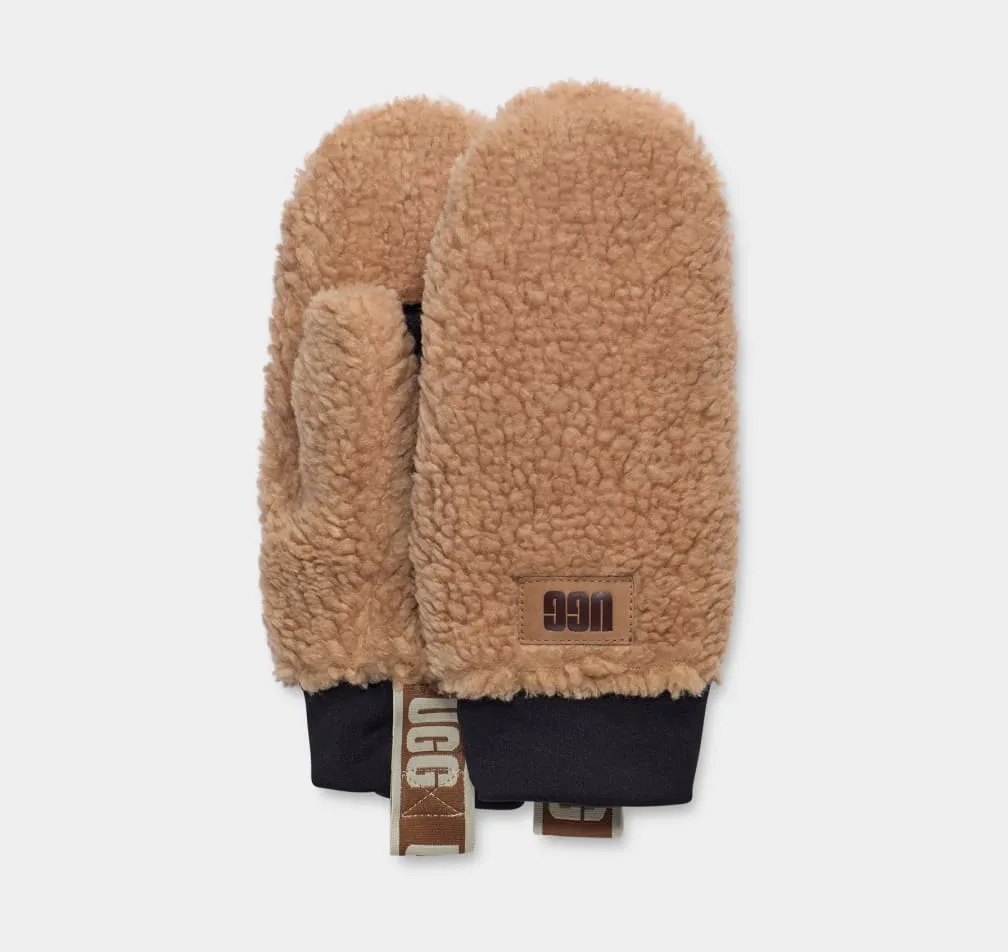 SHERPA Womens Mitten Caramel sold by House of Slippers product image thumbnail 2
