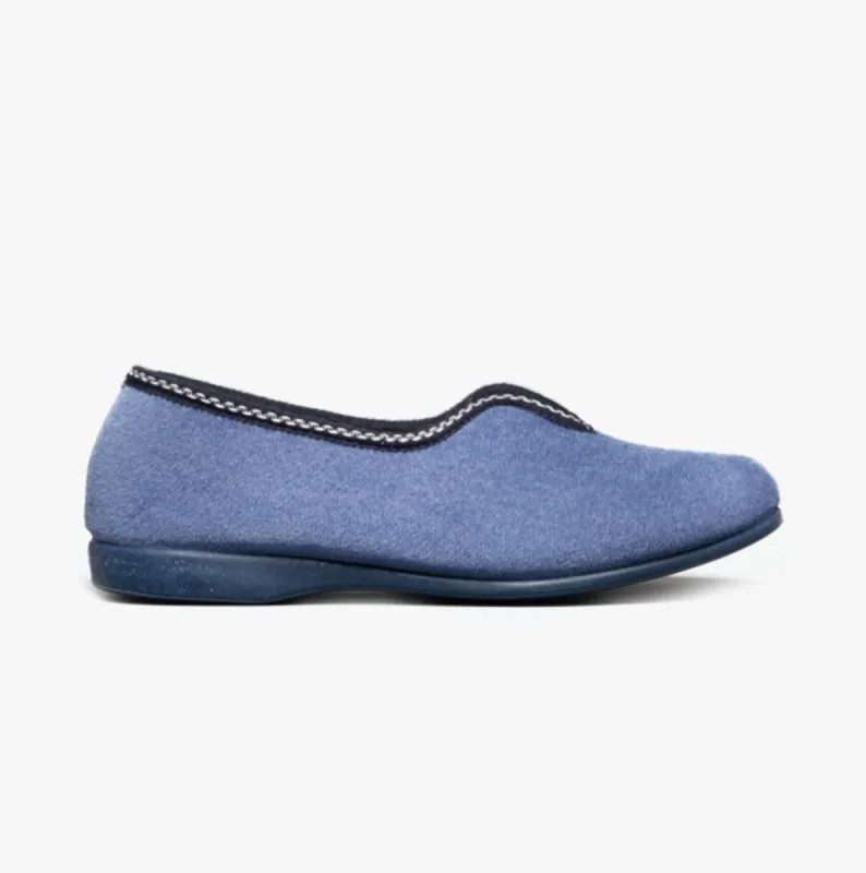 GBS HELSINKI Womens Slippers Blueberry sold by House of Slippers