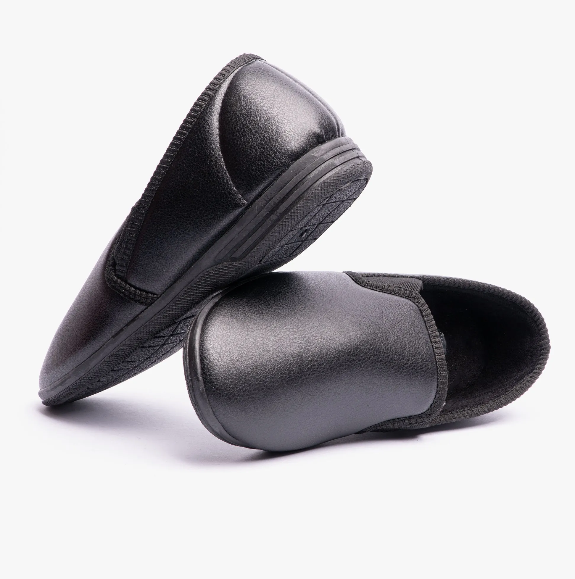 Zedzzz IVOR Mens Full Slippers Black sold by House of Slippers product image thumbnail 3