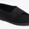 Comfylux BILL Mens Full Slippers Black sold by House of Slippers
