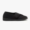 Comfylux BILL Mens Full Slippers Black sold by House of Slippers
