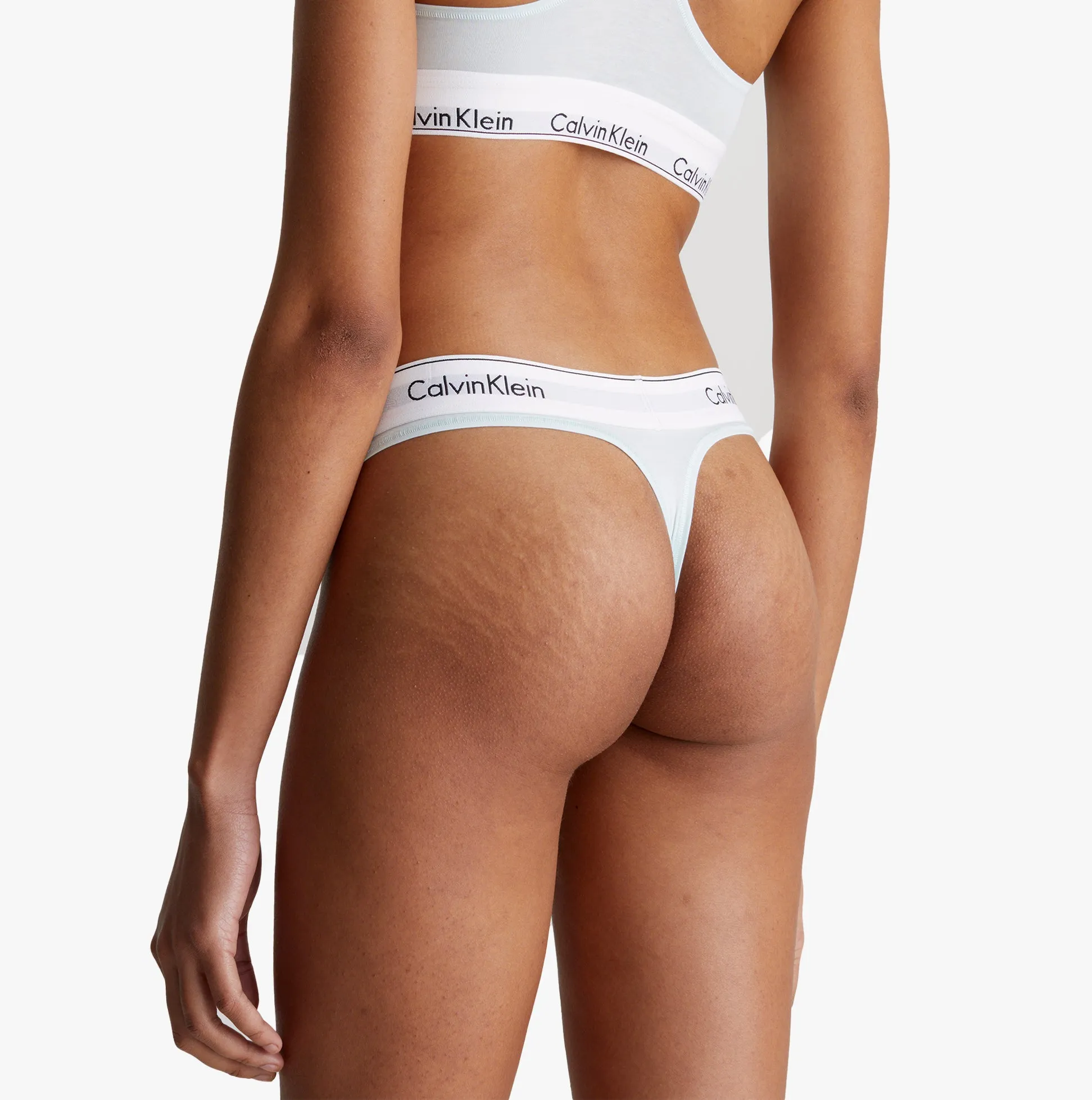 Calvin Klein MODERN COTTON Womens Thong Island Reef sold by House of Slippers product image thumbnail 3