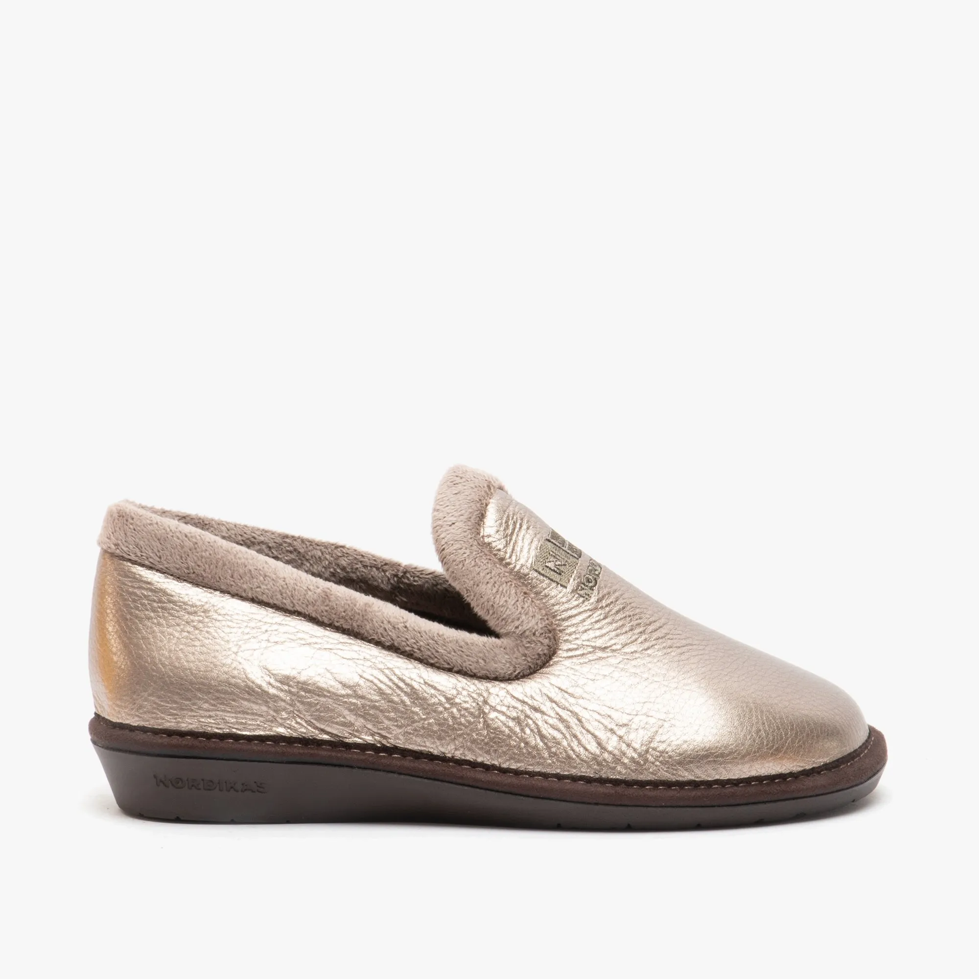 Nordikas 305 (NAPA) Womens Full Slippers Onyx sold by House of Slippers