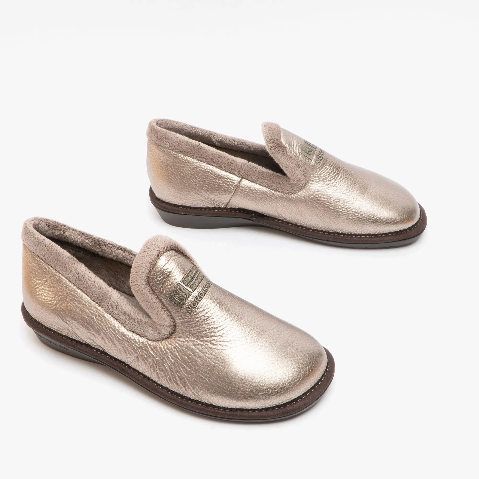 Nordikas 305 (NAPA) Womens Full Slippers Onyx sold by House of Slippers product image thumbnail 2