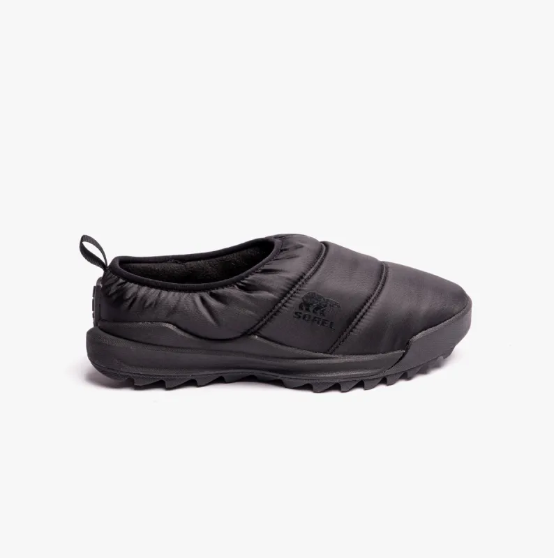 Sorel ONA RMX PUFFY Womens Outdoor Slippers Black made by Sorel