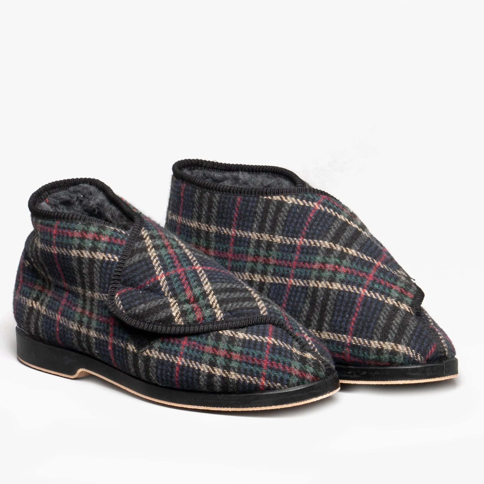GBS WILLIAM Mens Boot Slippers Check sold by House of Slippers product image thumbnail 2