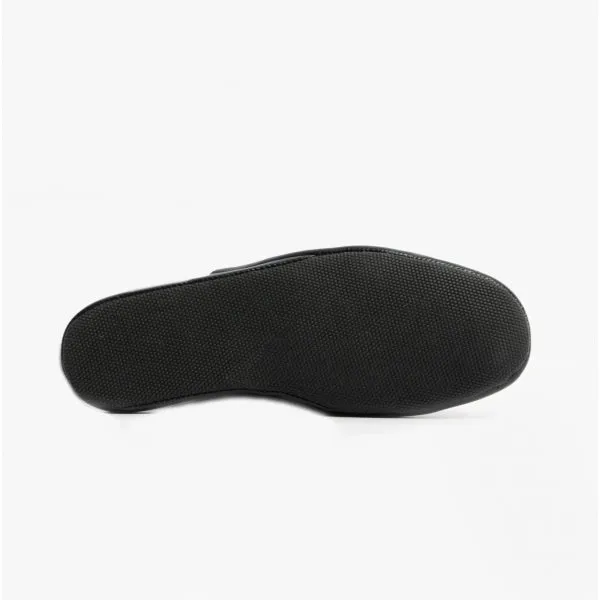 Chaleur MATTEO Mens Luxury Slipper Travel Set Black sold by House of Slippers product image thumbnail 4