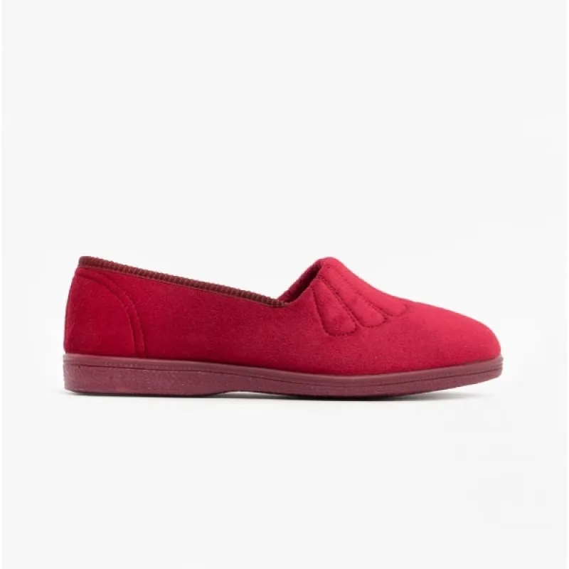 Sleepers ZARA Womens Full Slippers Wine sold by House of Slippers