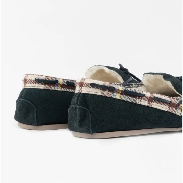 Cotswold KILKENNY Womens Moccasin Slippers Navy sold by House of Slippers product image thumbnail 5