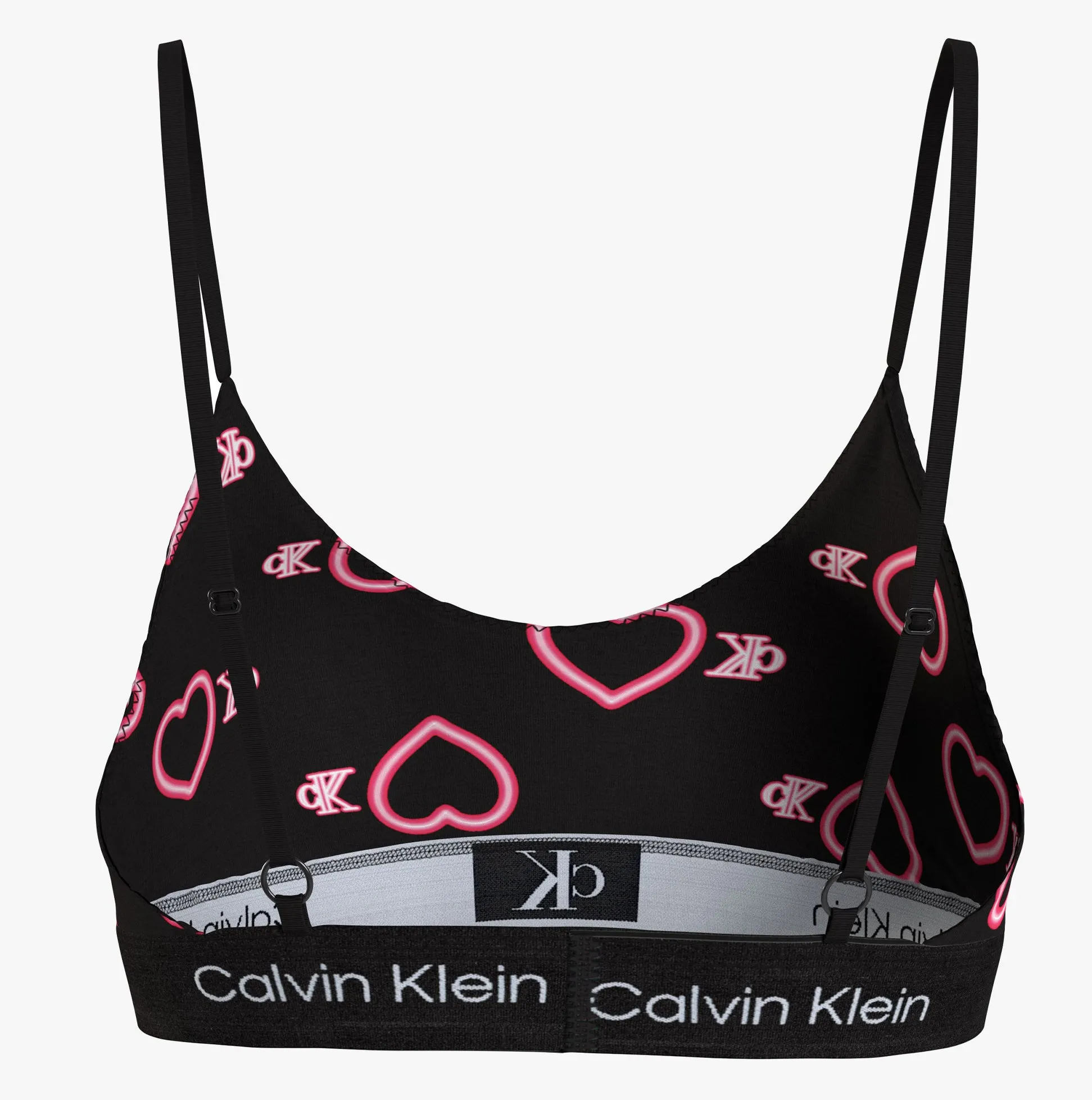 Calvin Klein UNLINED BRALETTE H1R Womens Bra Black sold by House of Slippers product image thumbnail 5