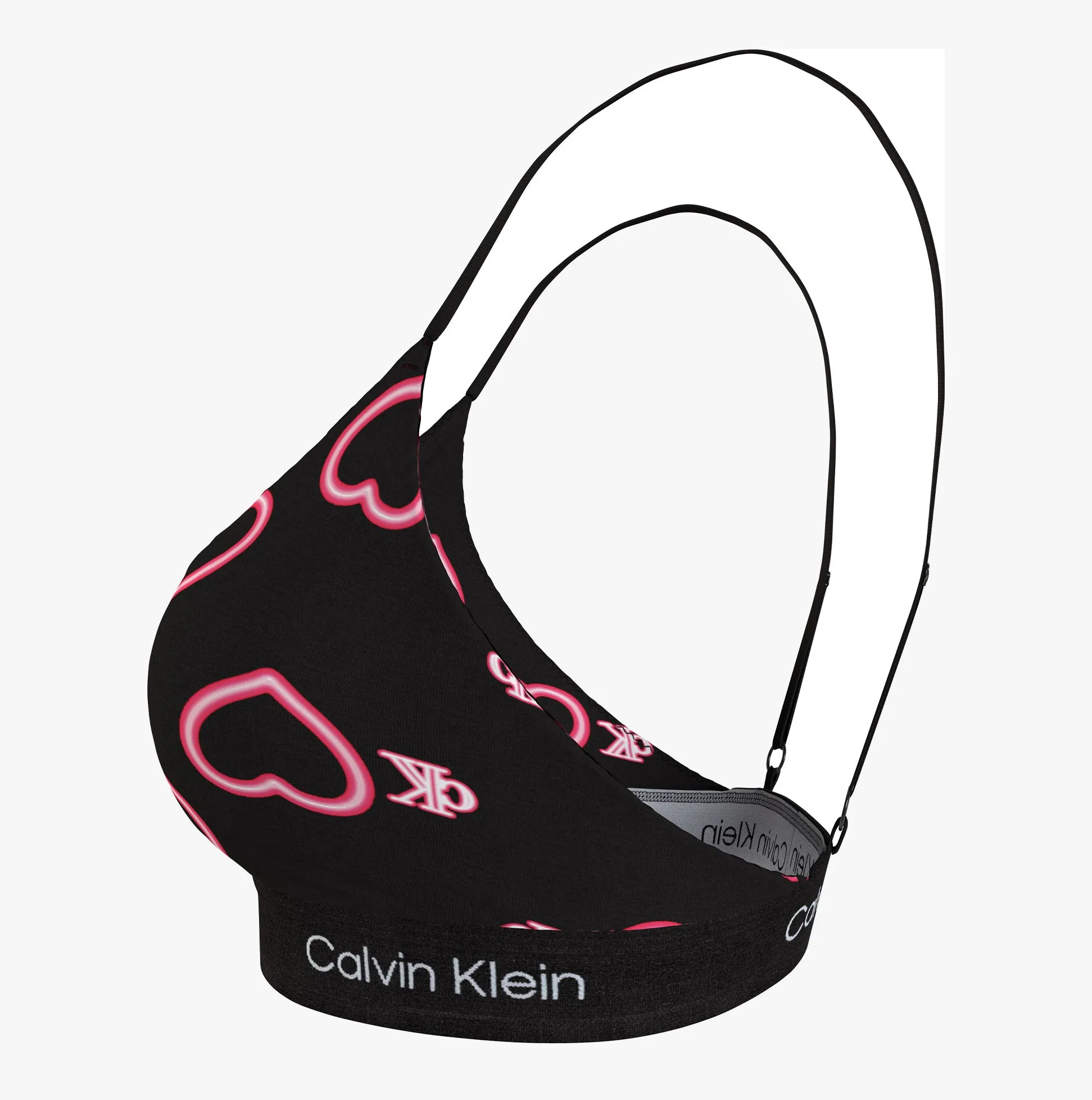 Calvin Klein UNLINED BRALETTE H1R Womens Bra Black sold by House of Slippers product image thumbnail 4