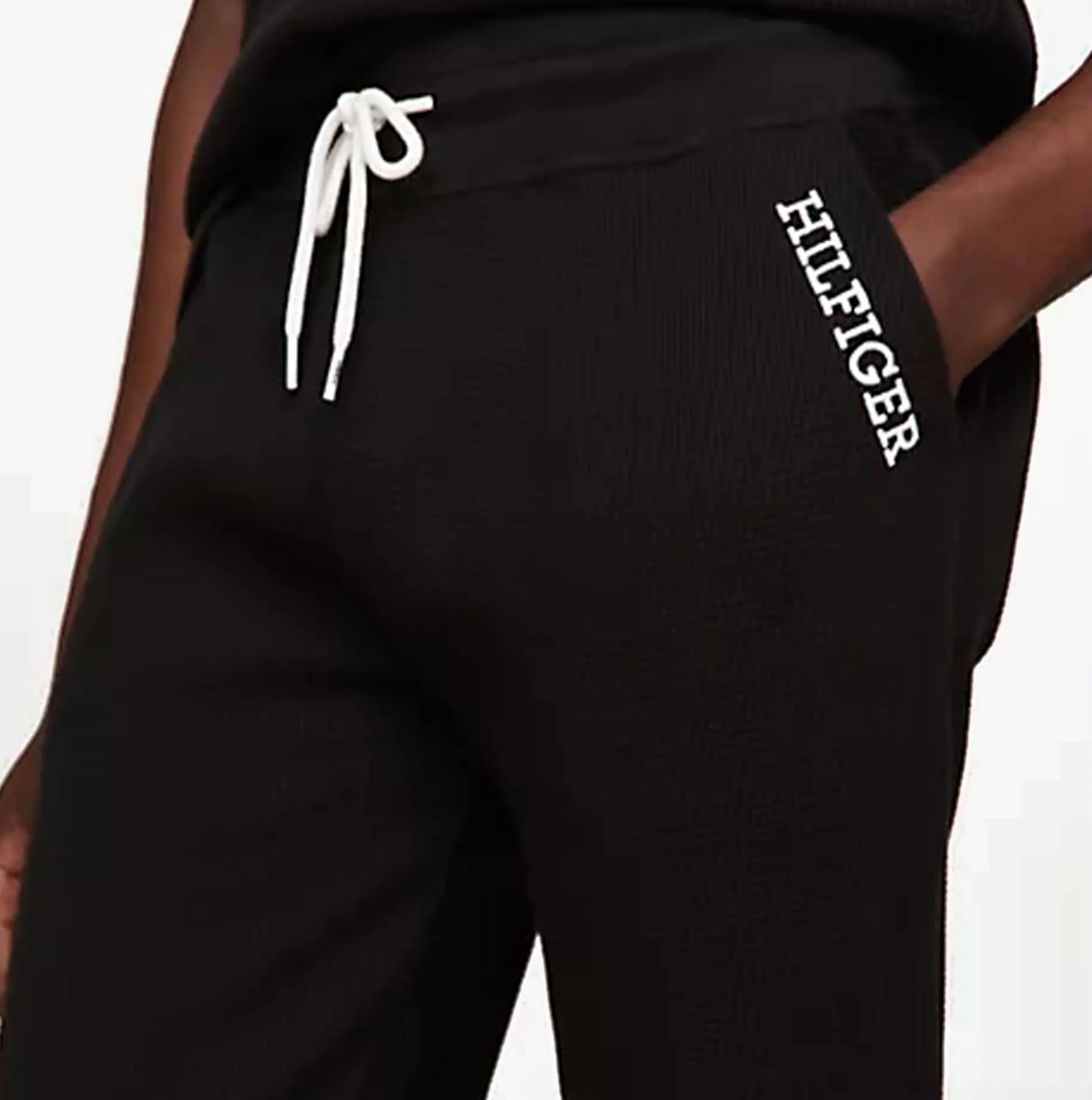 MONOTYPE Cuffed Lounge Joggers Black sold by House of Slippers product image thumbnail 2