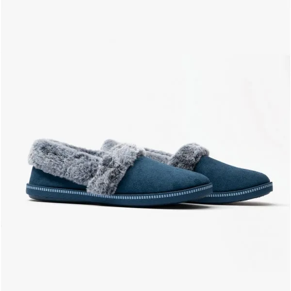 COZY CAMPFIRE TEAM TOASTY Womens Full Slippers Navy sold by House of Slippers product image thumbnail 2