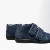 GBS Med TORBAY Unisex Boot Slippers Navy sold by House of Slippers
