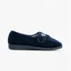 Sleepers JOLENE Womens Full Slippers Navy sold by House of Slippers