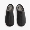 CLIFF Mens Mule Slippers Black sold by House of Slippers