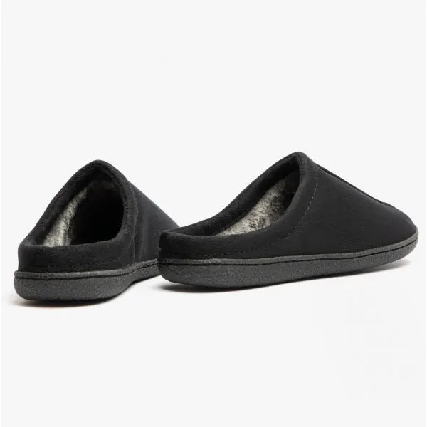 CLIFF Mens Mule Slippers Black sold by House of Slippers product image thumbnail 3