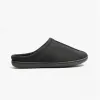 CLIFF Mens Mule Slippers Black sold by House of Slippers