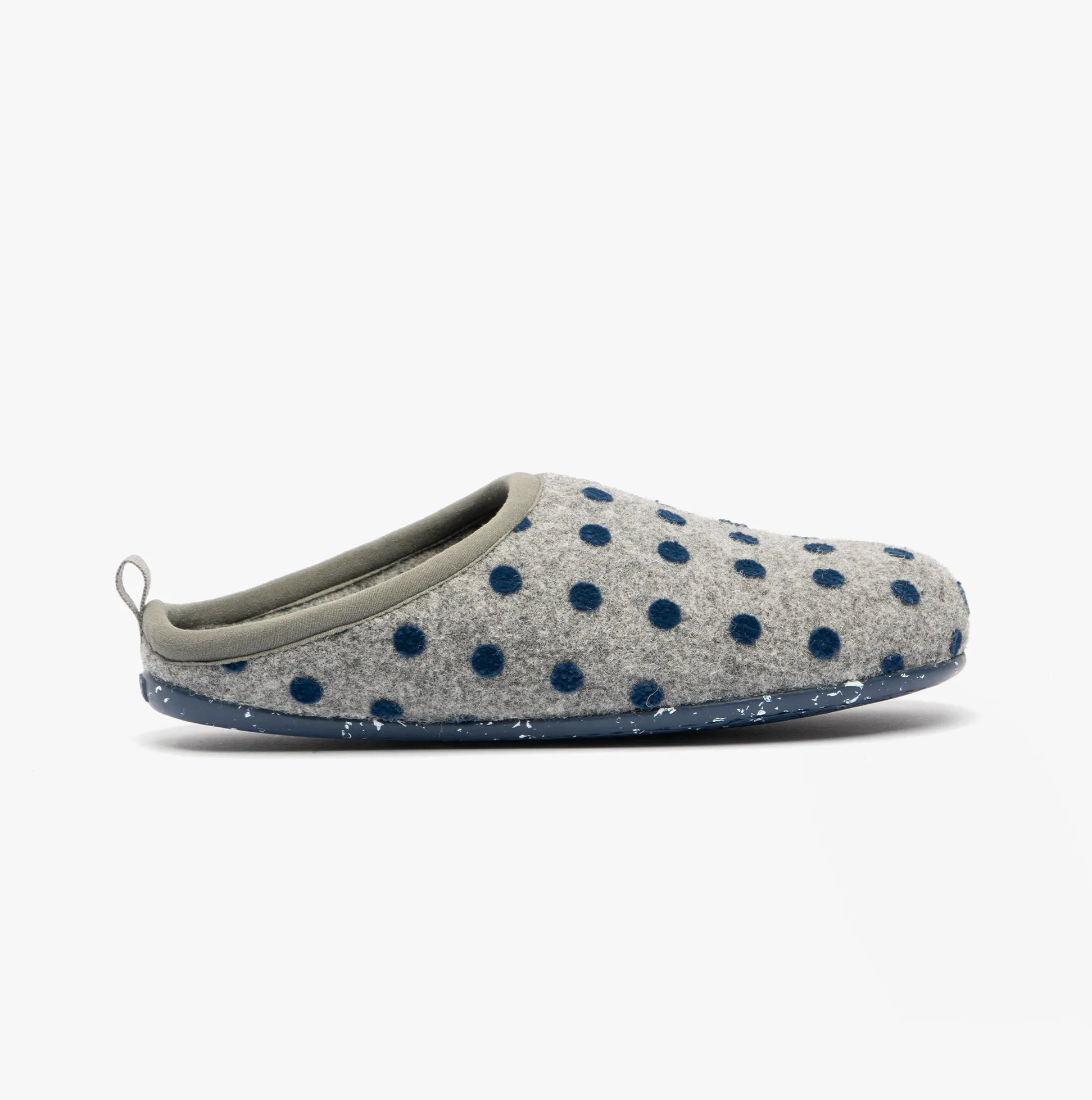 Camper WABI Womens Mule Slippers Grey/Blue sold by House of Slippers