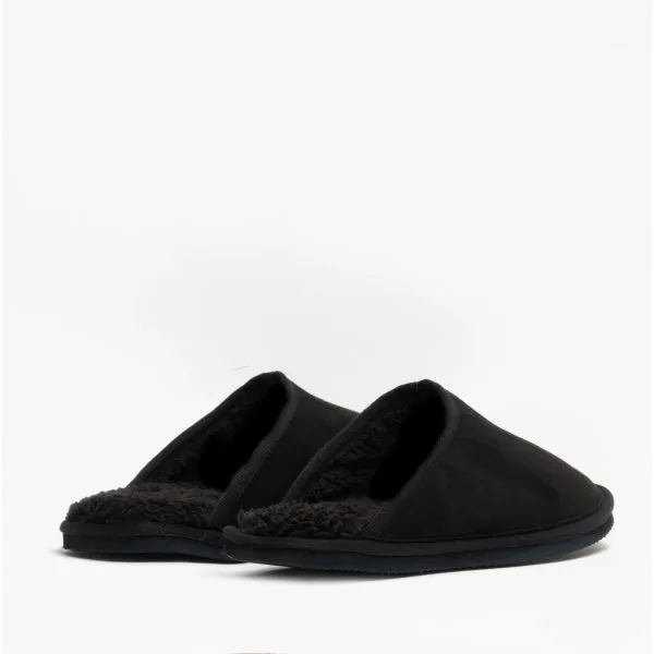 Jack & Jones DUDELY Mens Microfiber Mule Slippers Anthracite sold by House of Slippers product image thumbnail 5