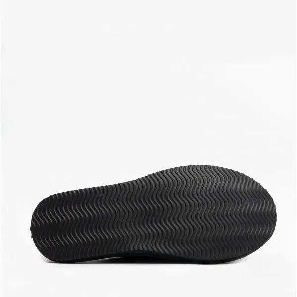 Jack & Jones DUDELY Mens Microfiber Mule Slippers Anthracite sold by House of Slippers product image thumbnail 3