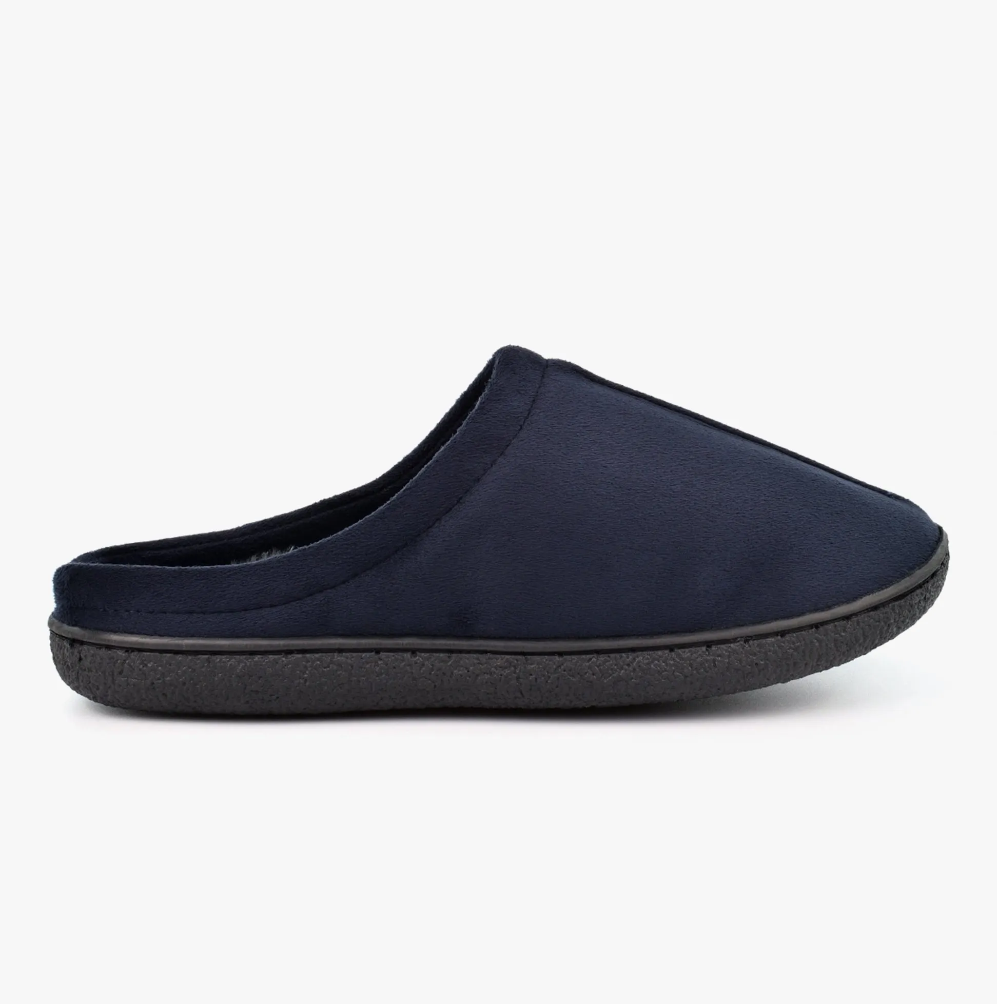 Zedzzz ALEX Mens Microfibre Mule Slippers Navy sold by House of Slippers