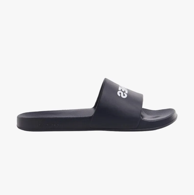 LARRY Mens Sliders Anthracite sold by House of Slippers