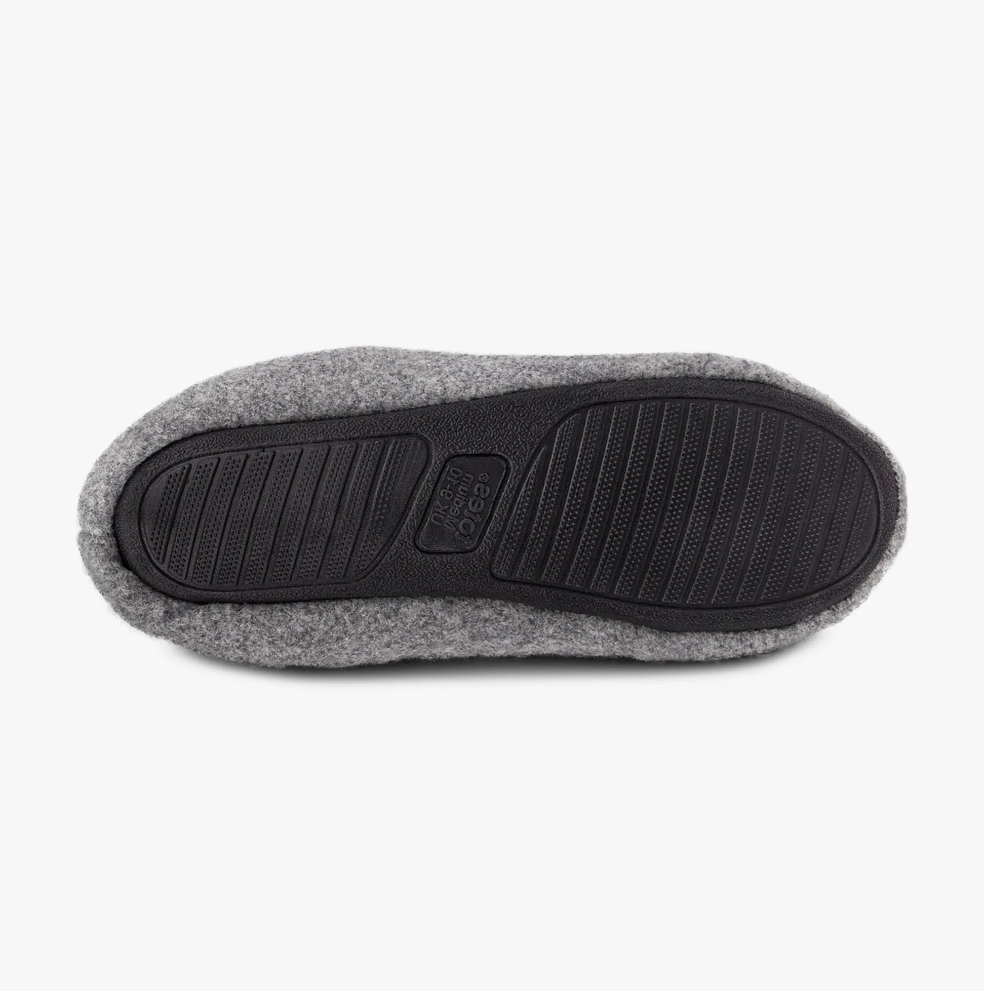 Totes Isotoner NOVELTY DOG Mens Mule Slippers Grey sold by House of Slippers product image thumbnail 4