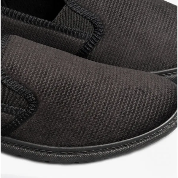 Fleet & Foster JOHN Mens Slippers Black sold by House of Slippers product image thumbnail 5