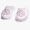 GANT CREST Unisex Mule Slippers White sold by House of Slippers
