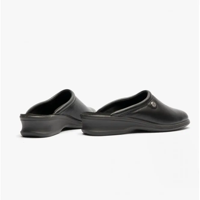 Rohde 2507-90 Womens Slippers Black sold by House of Slippers product image thumbnail 3