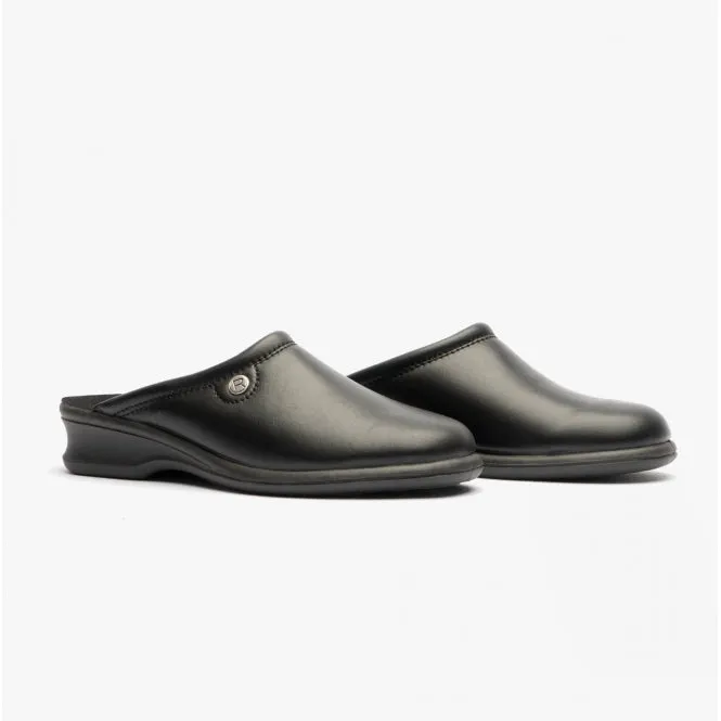 Rohde 2507-90 Womens Slippers Black sold by House of Slippers product image thumbnail 2